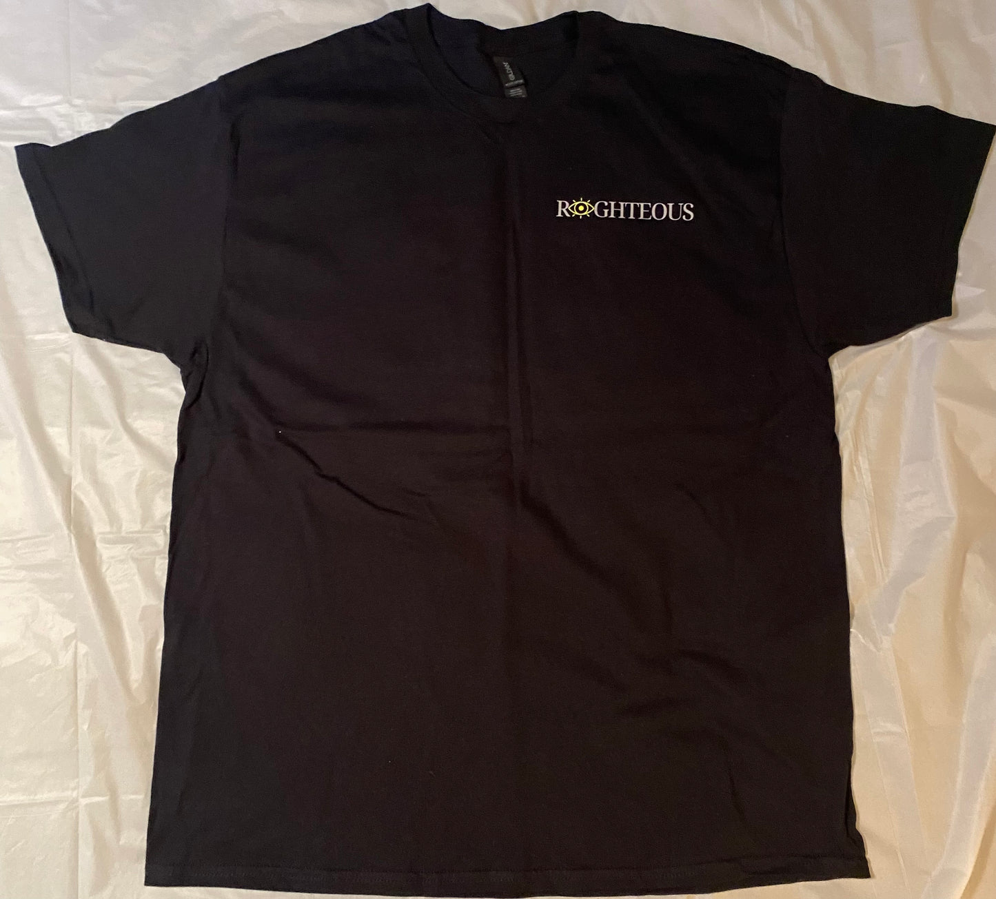 Black/Yellow RIGHTEOUS Tee