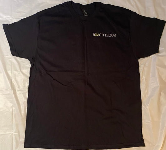 Black/Yellow RIGHTEOUS Tee