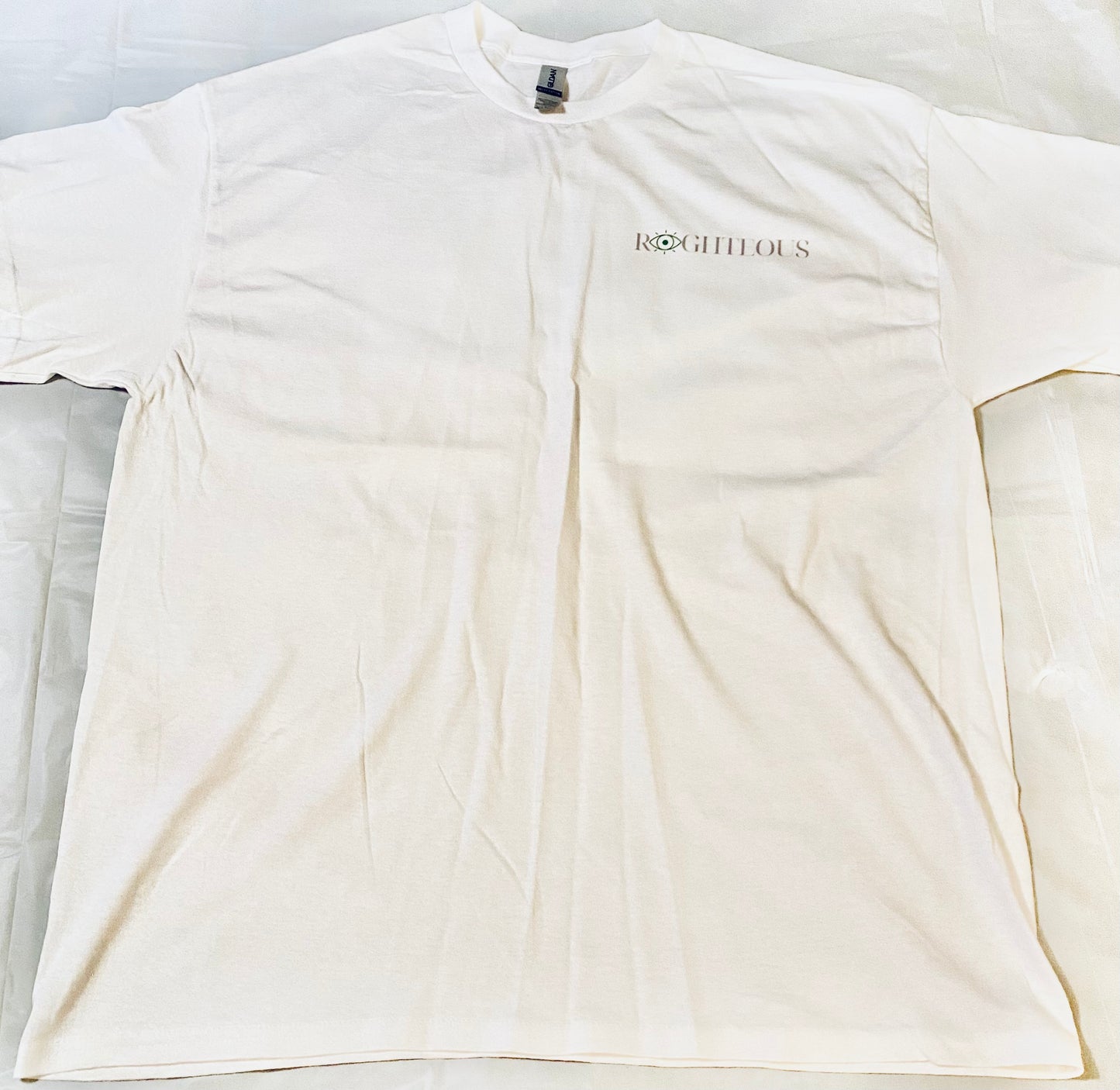 White/Green RIGHTEOUS Tee