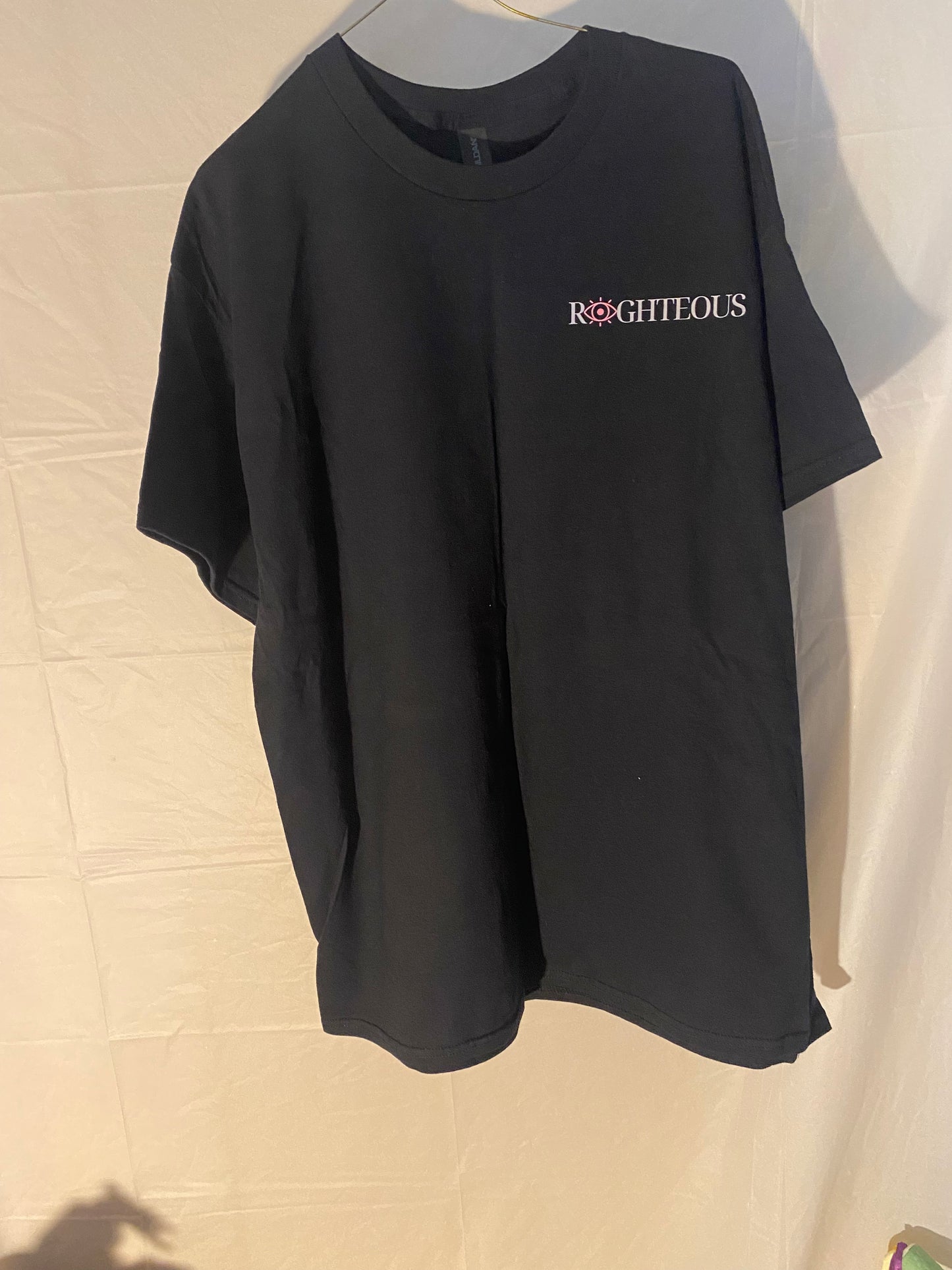 Black/Pink RIGHTEOUS Tee