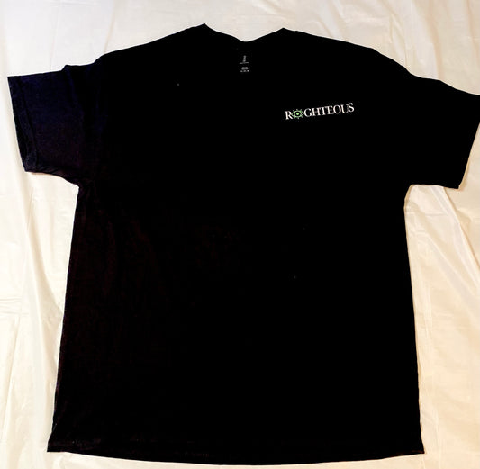 Black/Green RIGHTEOUS Tee