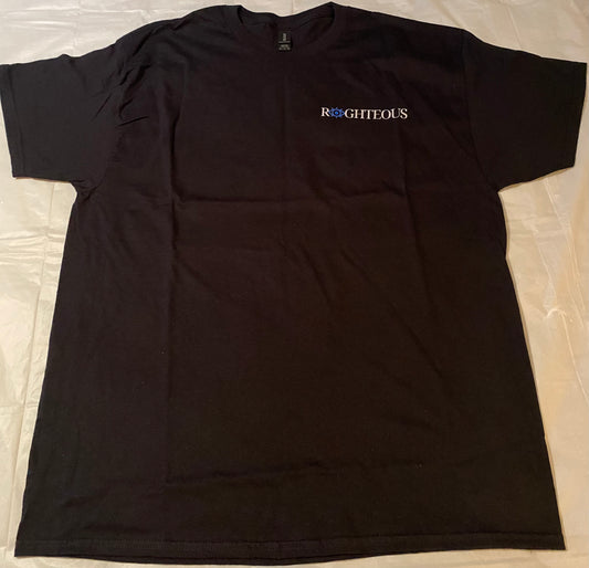 Black/Blue RIGHTEOUS Tee