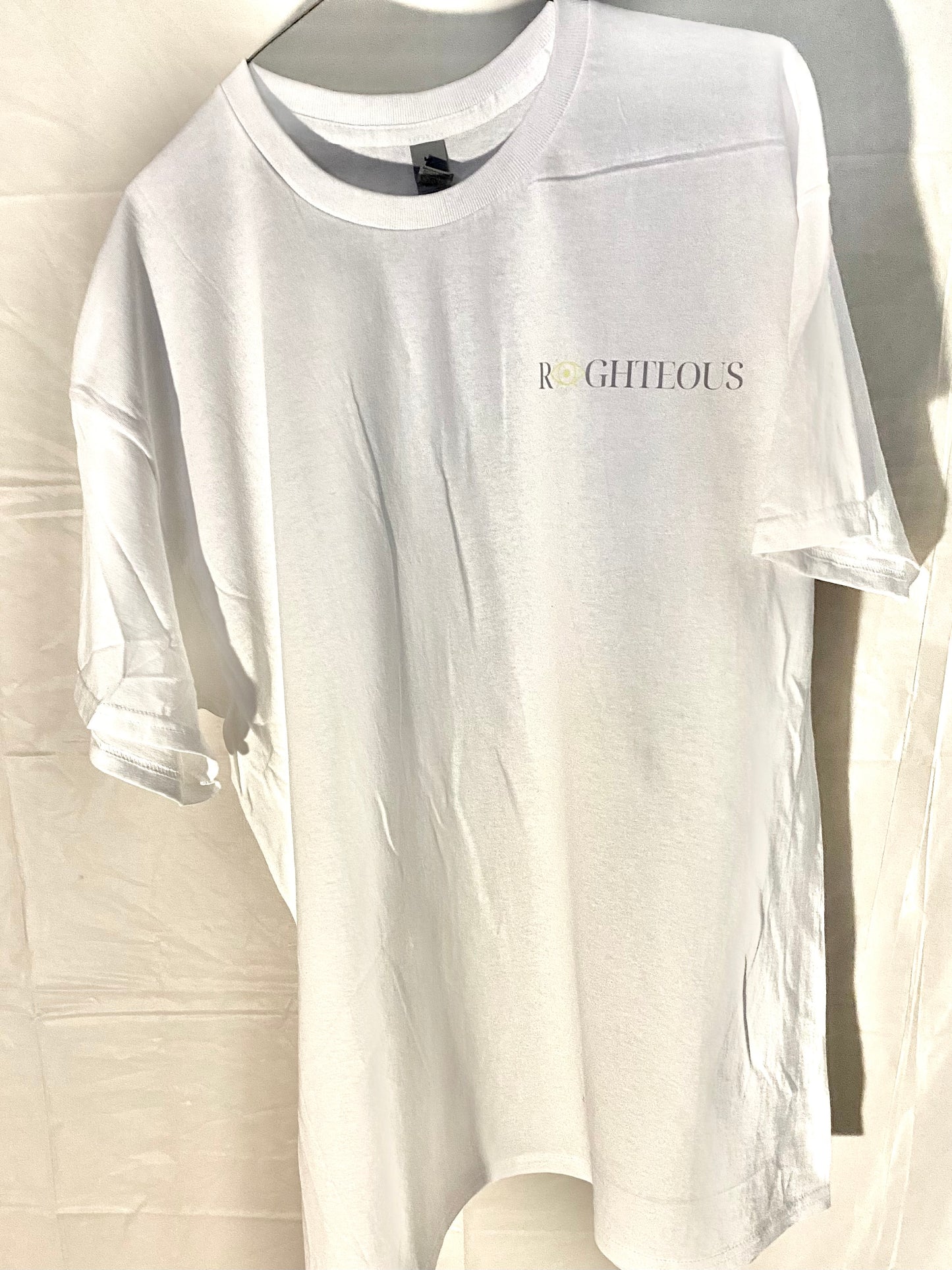White/Yellow RIGHTEOUS Tee