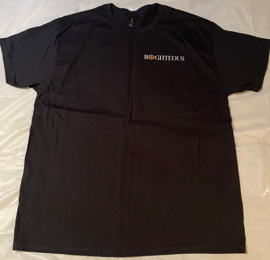 Black/Orange RIGHTEOUS Tee