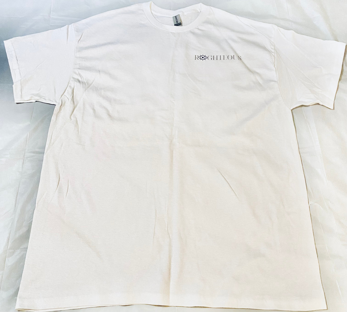 White/Black RIGHTEOUS Tee