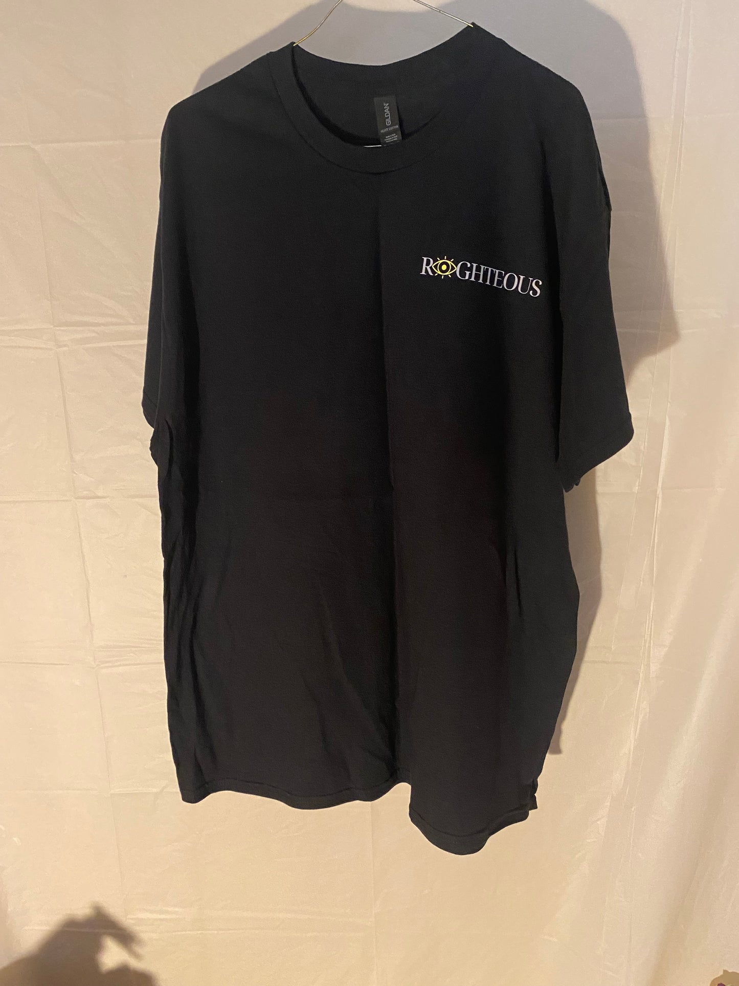 Black/Yellow RIGHTEOUS Tee