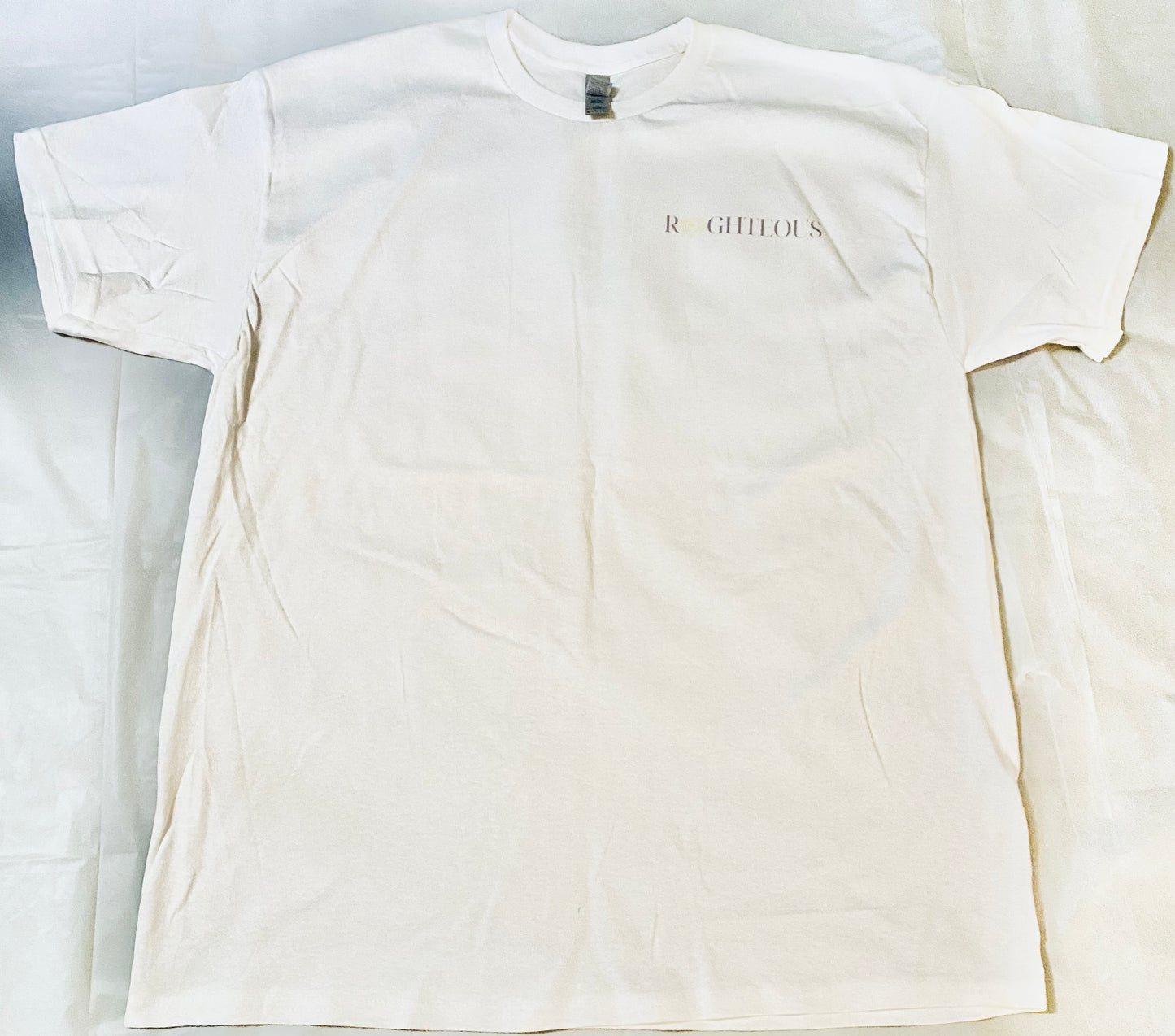 White/Yellow RIGHTEOUS Tee