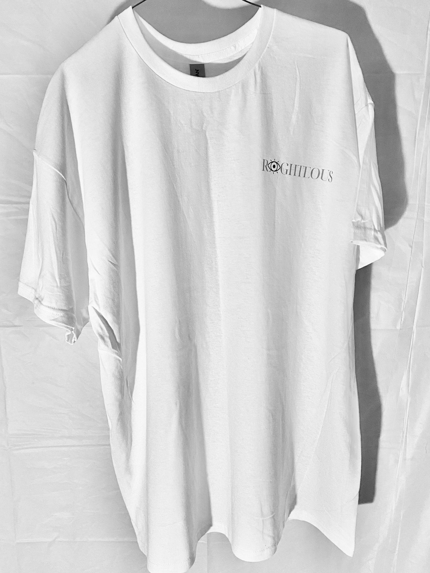 White/Black RIGHTEOUS Tee