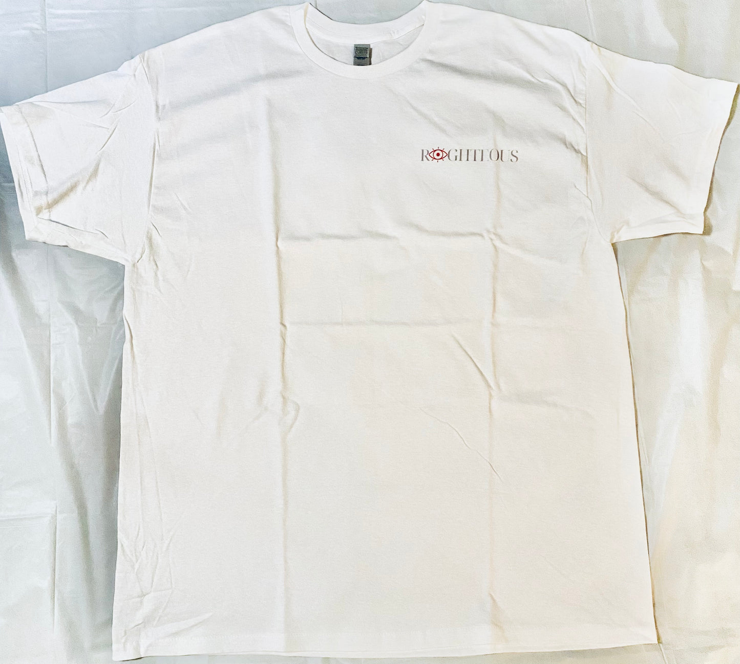 White/Red RIGHTEOUS Tee