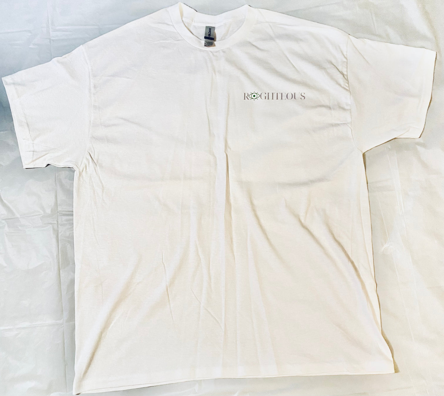 White/Green RIGHTEOUS Tee