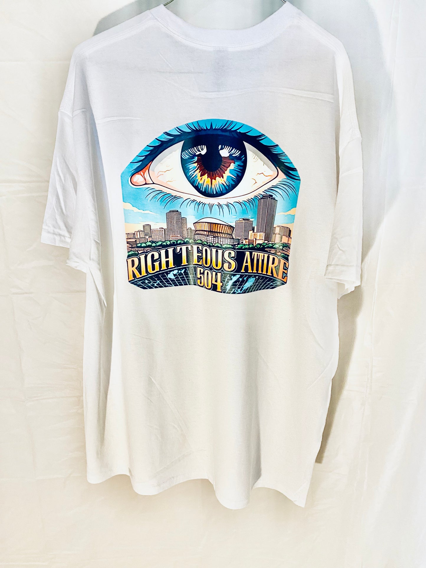 White/Green RIGHTEOUS Tee